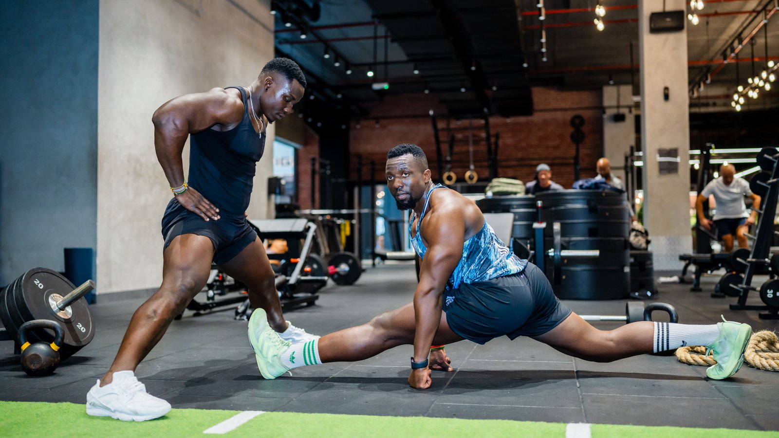 Coach guiding a session